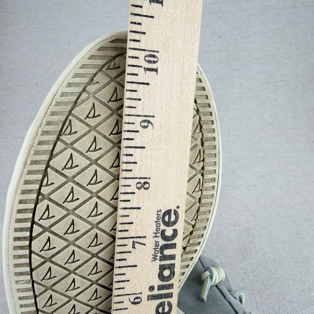Sperry Crest Vibe Grey Nubuck Leather Sneakers Womens 8.5 STS82398 Boat Shoes - Picture 11 of 13